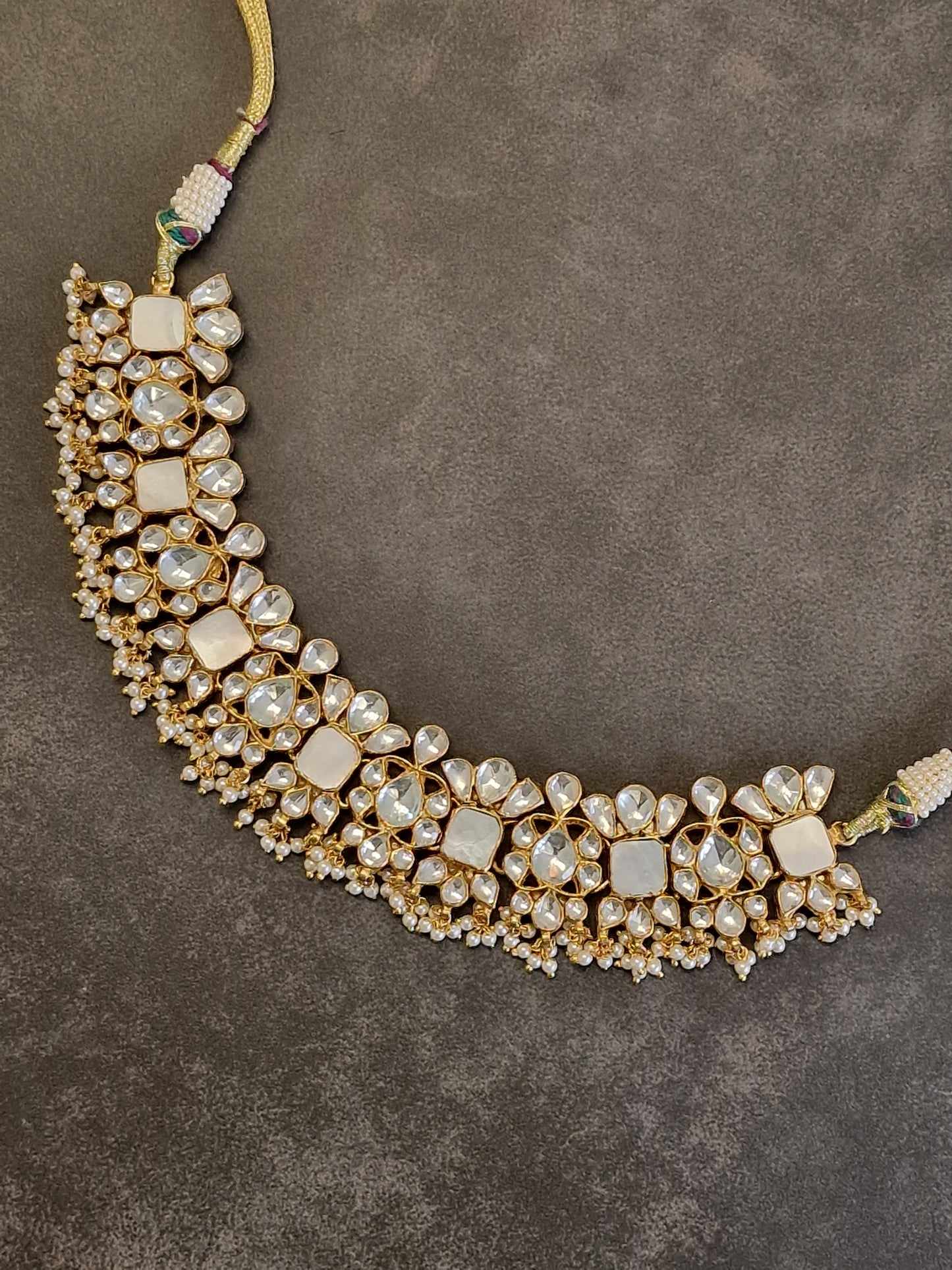 Mother of Pearl Choker Set