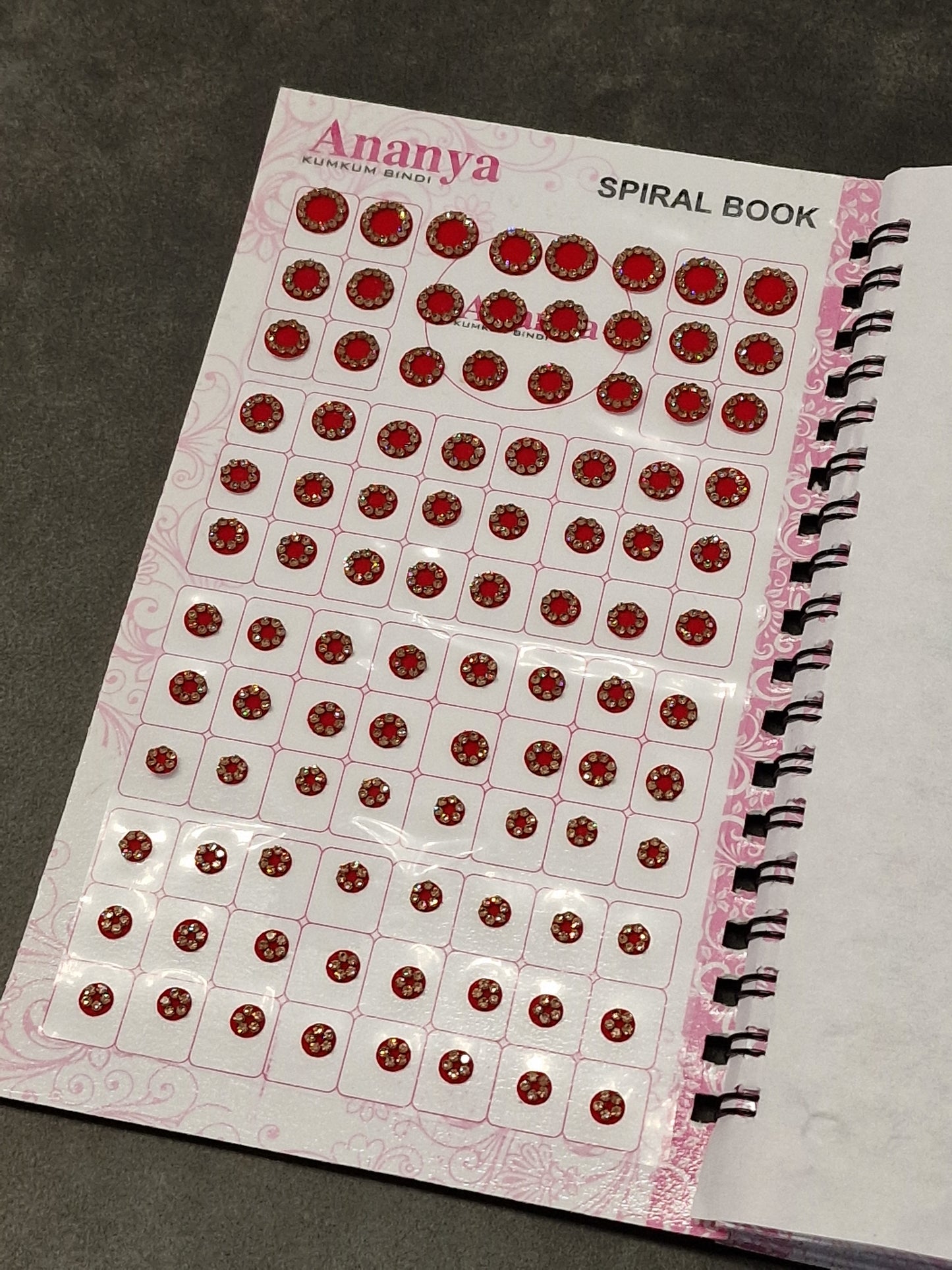 Pastel Diamanté Bindi Book