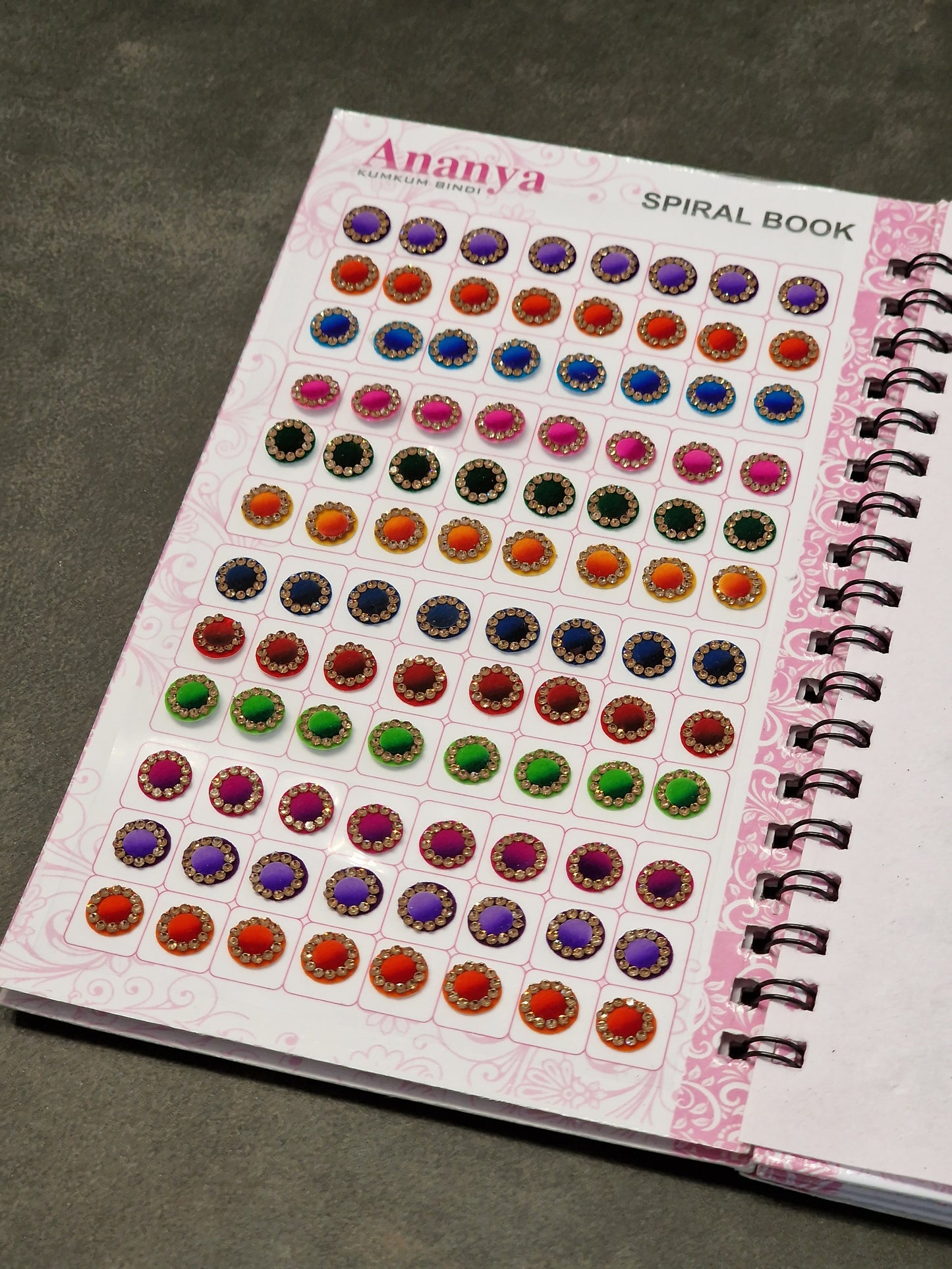 Ombre Diamanté Bindi Book