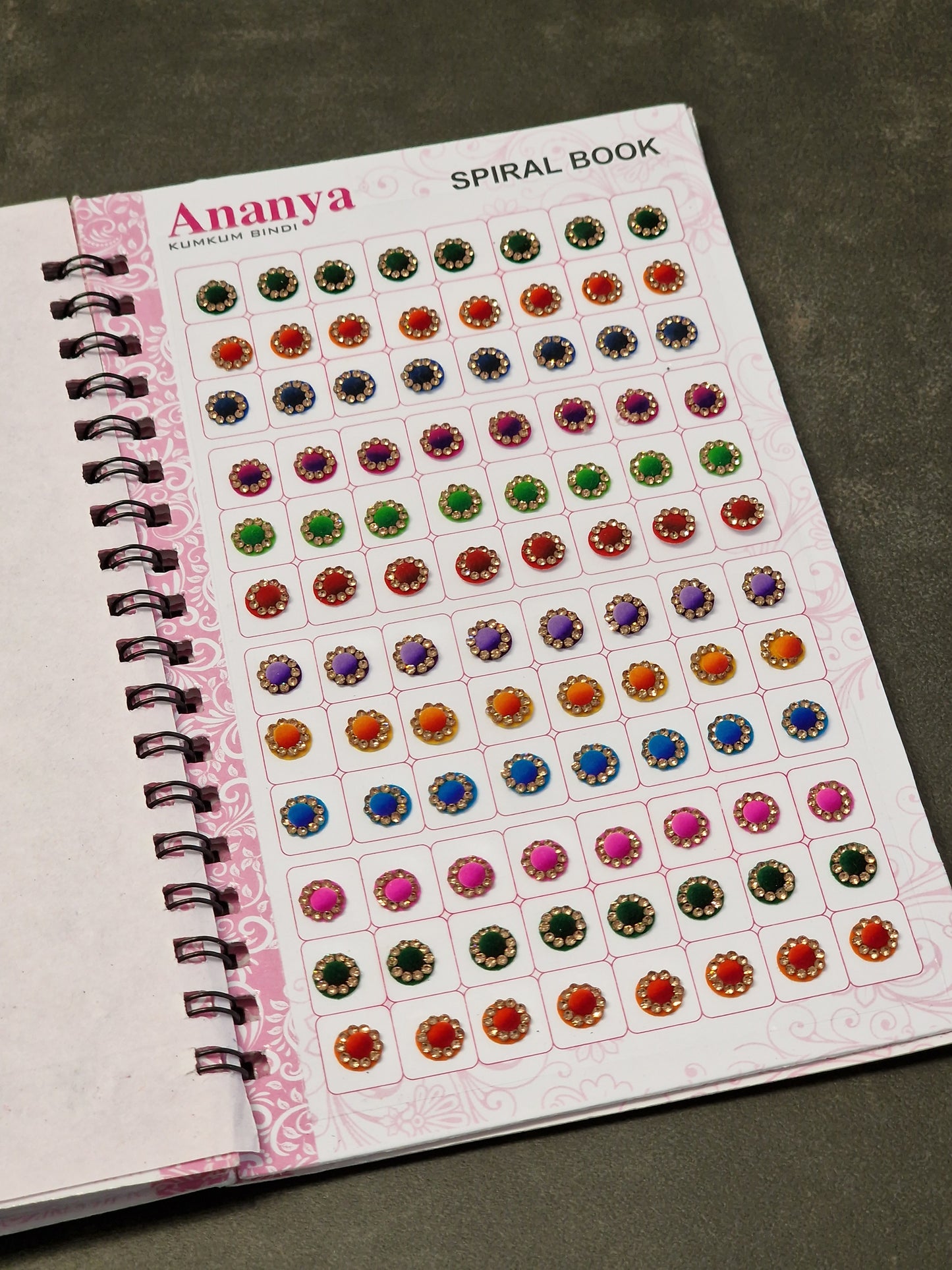 Ombre Diamanté Bindi Book