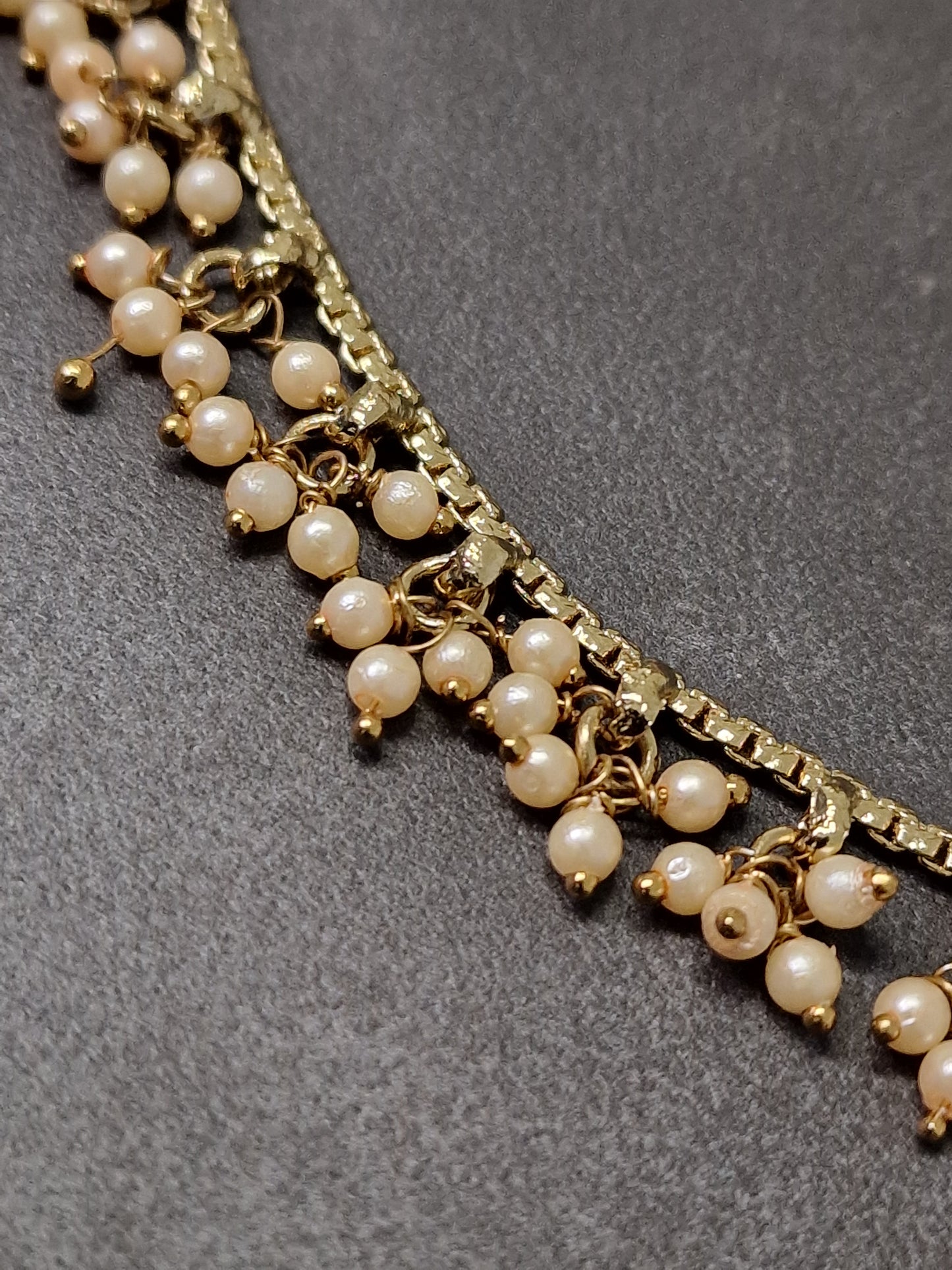 Pearl Drop Anklets - Available in various colours