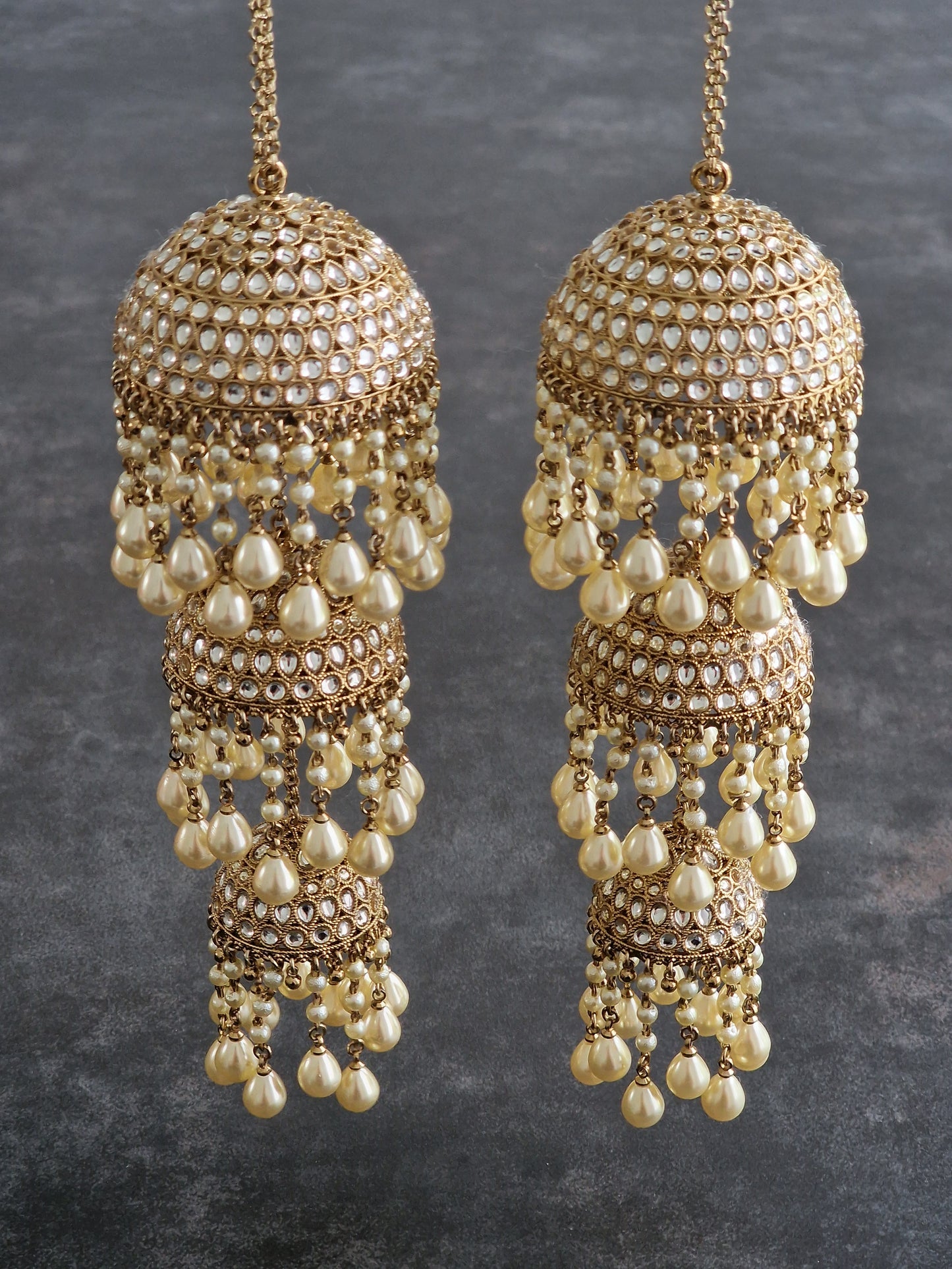 Three Tier Pearl Kaleeray