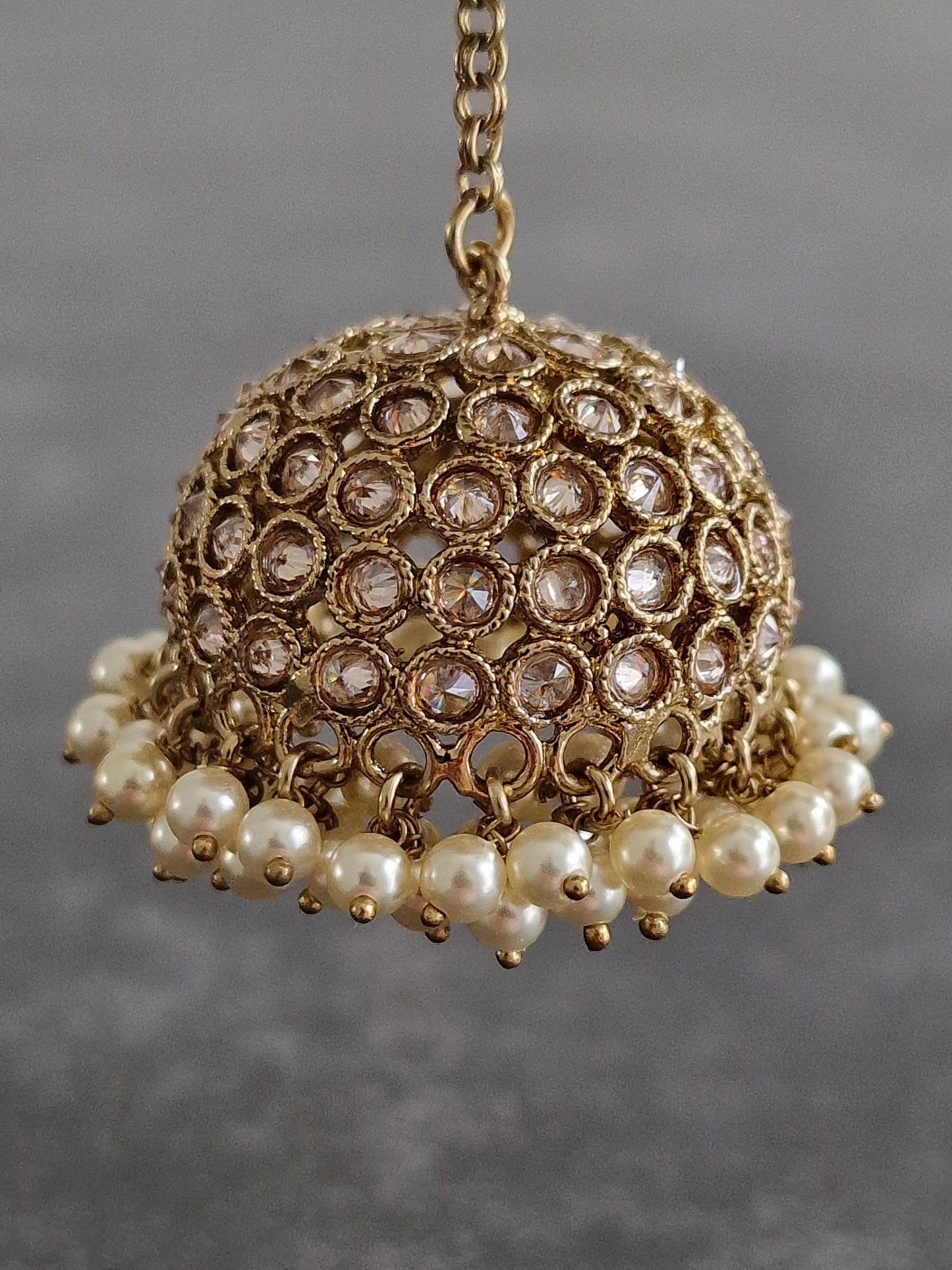 Three Tier Cluster Pearl Kaleeray
