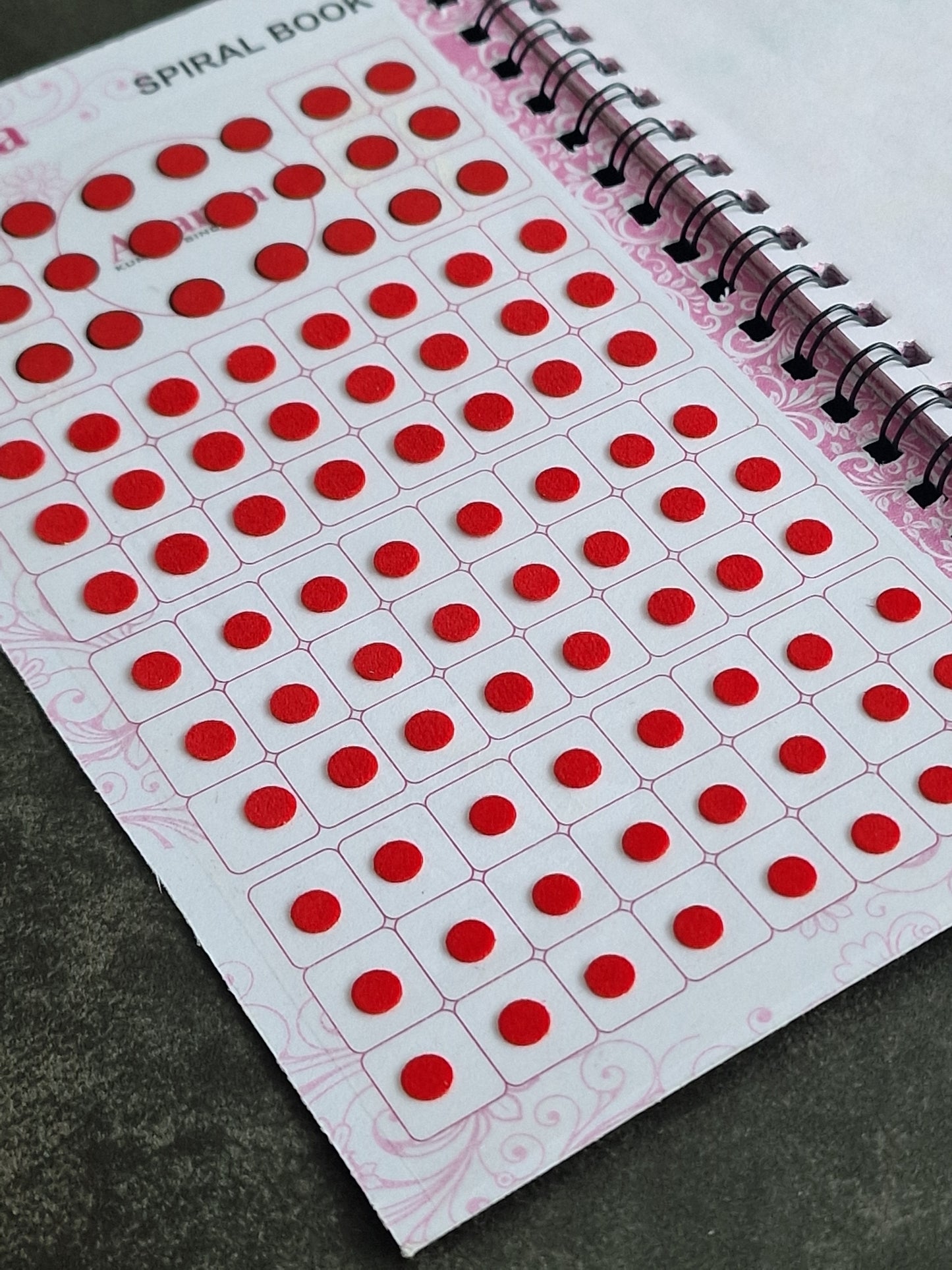 Plain Pastel Bindi Book