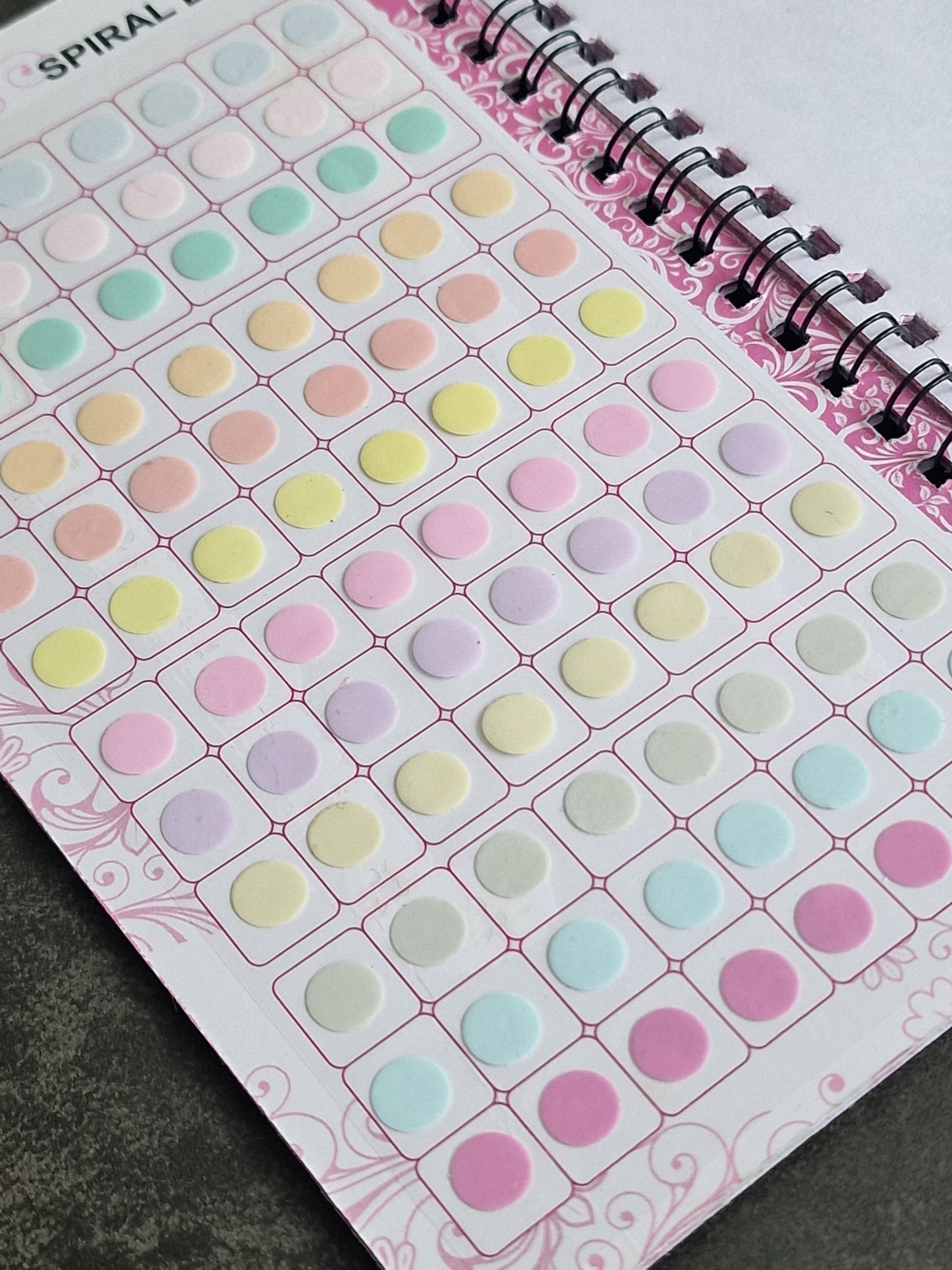Plain Pastel Bindi Book
