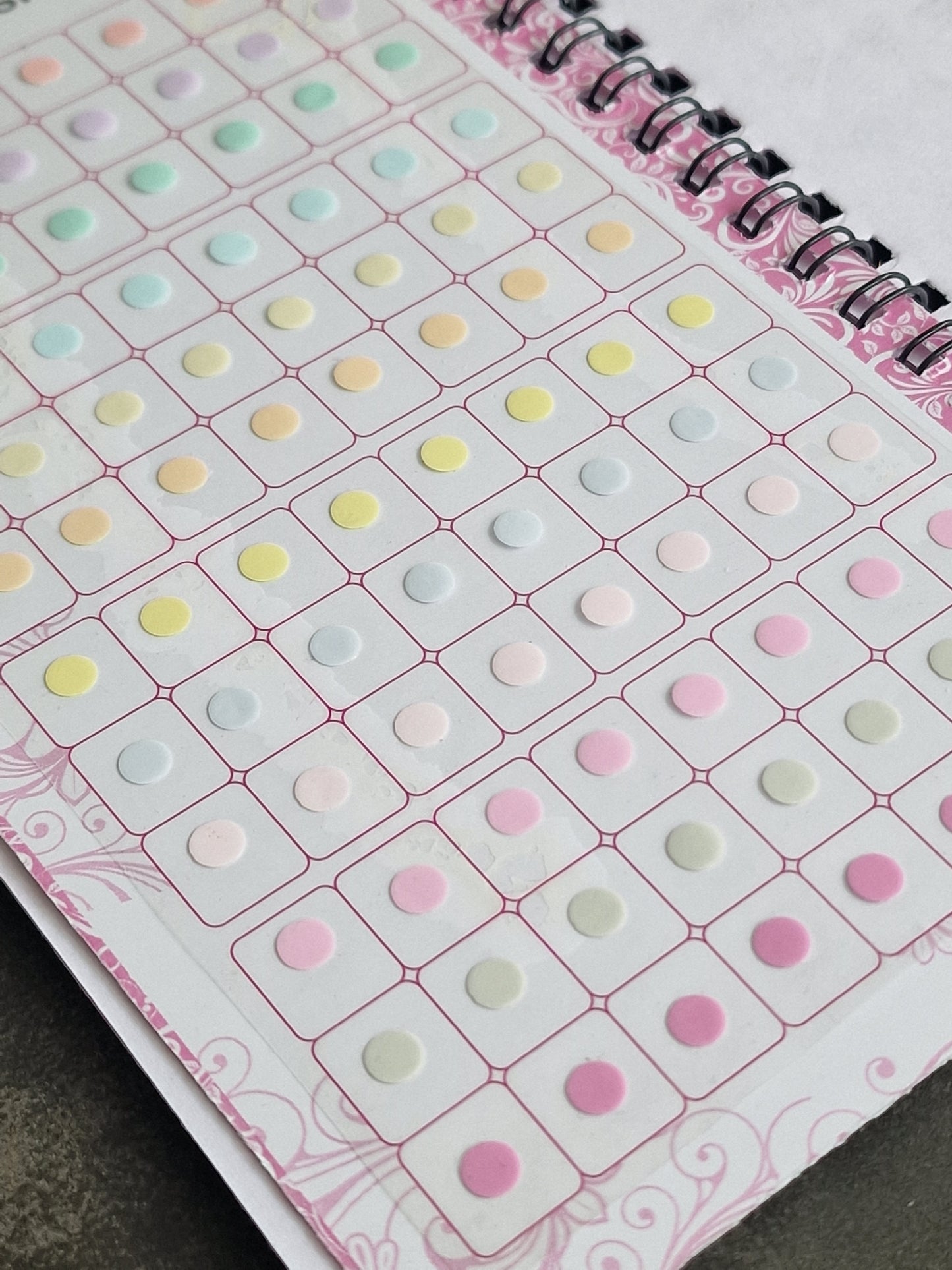 Plain Pastel Bindi Book