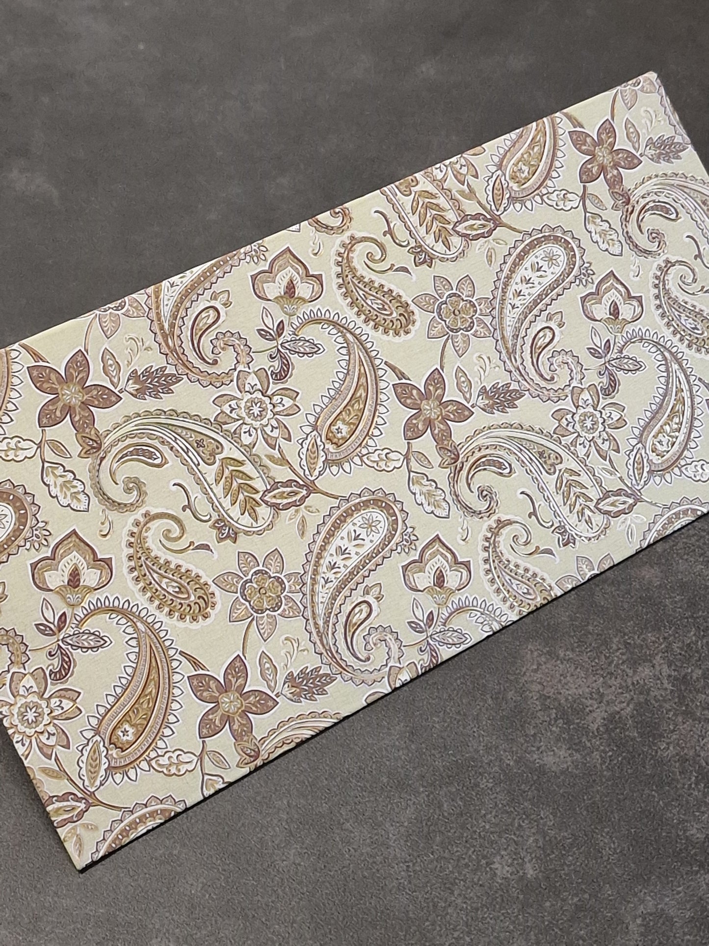 Printed money envelope