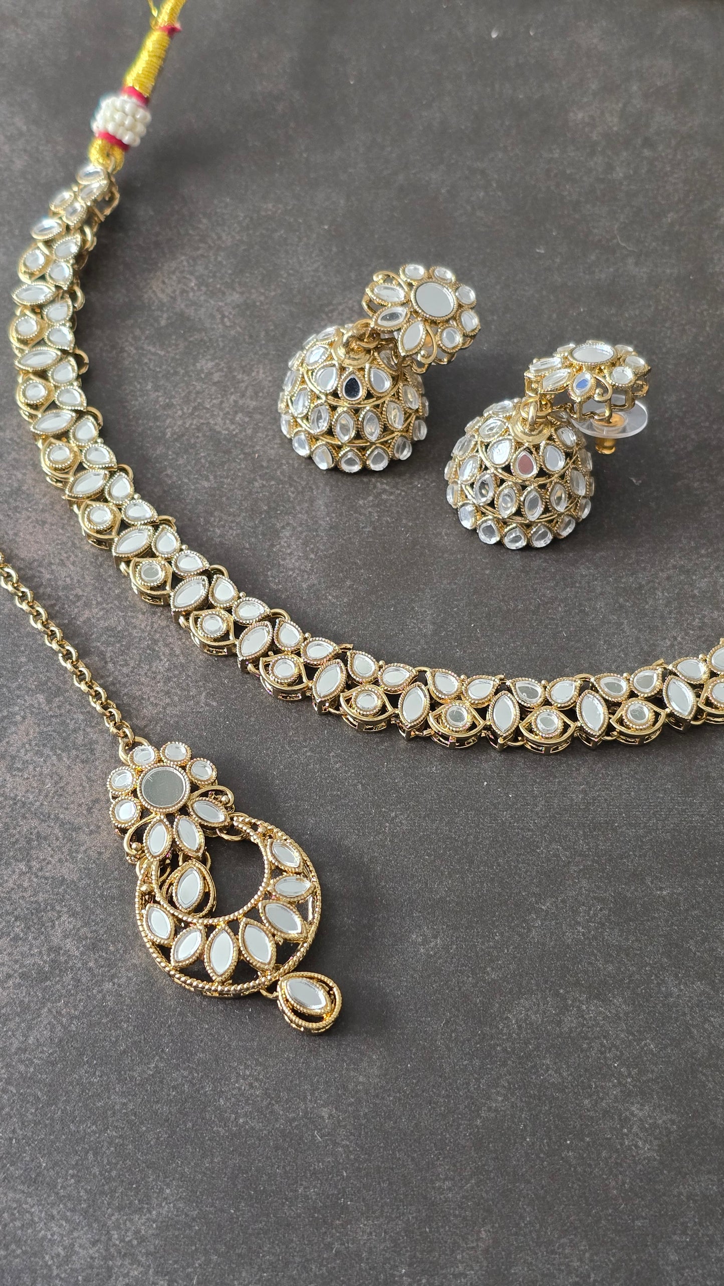 Mirror small necklace