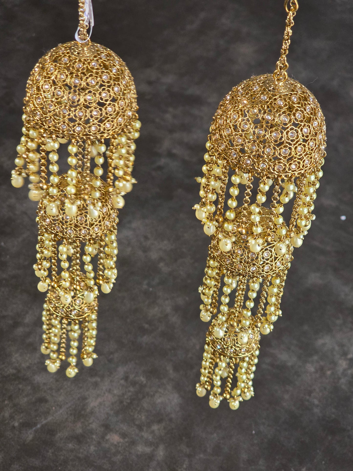 Intricate polki kaleeray